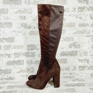 Circus by Sam Edelman Clarimont Brown Platform Over the Knee Boots V635